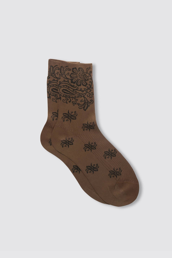 Maria La Rosa Fortaleza Sock - Brown