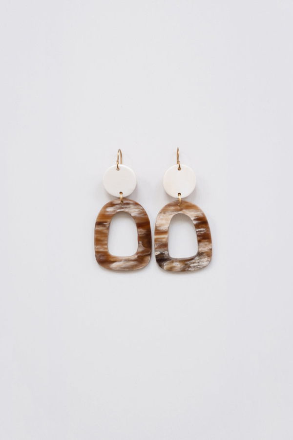 Maadili Collective Open Oblong Earrings