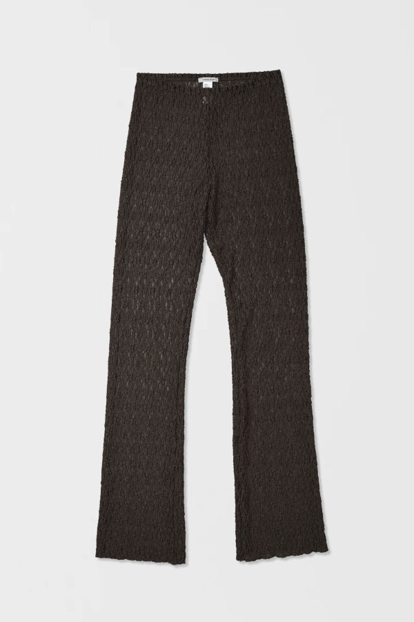 Simone Wild Lace Plair Pants - Black