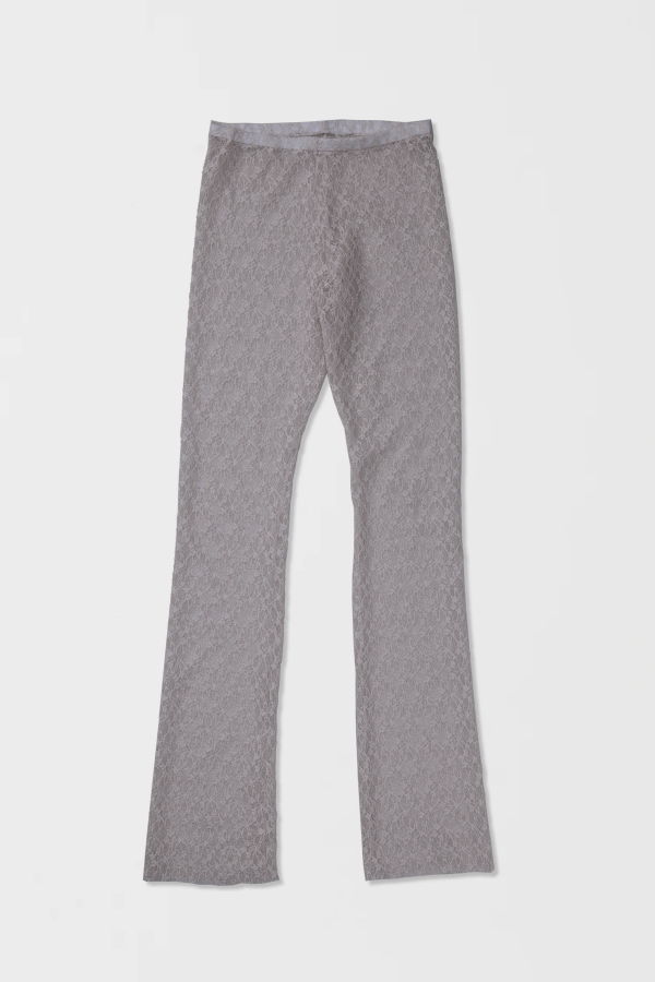 Simone Wild Lace Plair Pants - Gray