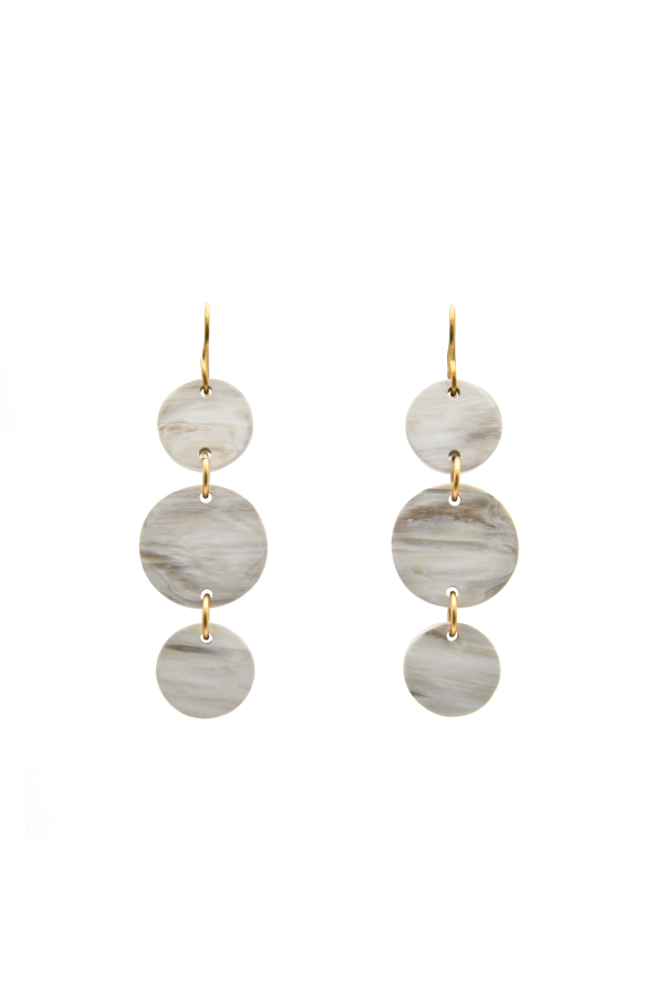 Maadili Collective Triple Circle Earrings