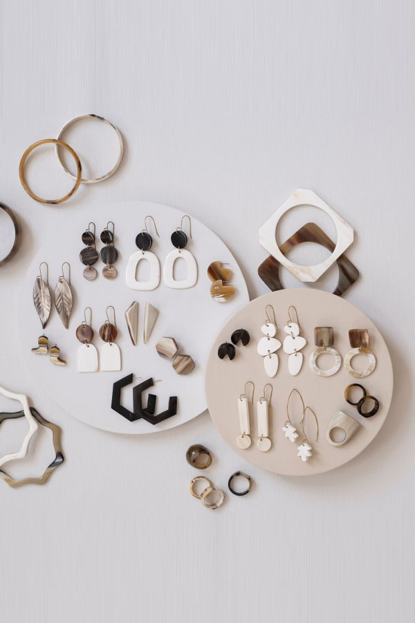 Maadili Collective Triple Circle Earrings