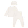 KIDS Petit Bateau Baby Three Piece Set - Cream - Thumbnail 3