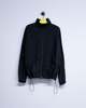 MM6 Maison Margiela Black Nylon Windbreaker Jacket - Thumbnail 1