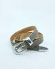 Our Legacy 2 CM Belt - Overcast Blue Leather - Thumbnail 1