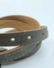 Our Legacy 2 CM Belt - Overcast Blue Leather - Thumbnail 2
