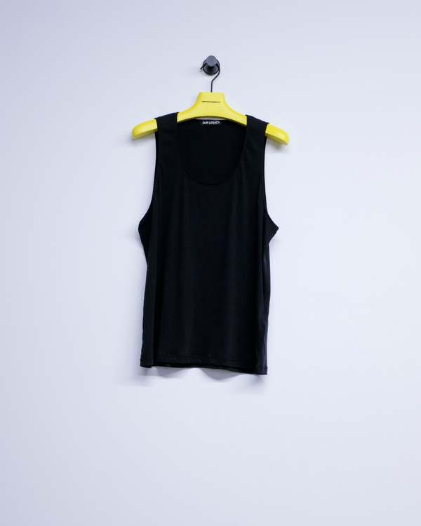 Our Legacy Raven Mist Airveil Cotton Athletic Tank