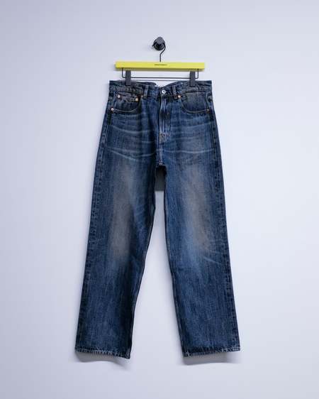 Our Legacy Indigo Butterfly Vast Cut Jeans | Garmentory
