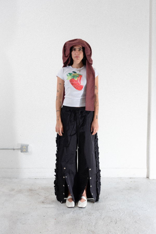 KkCo Ruffle Split Track Pant