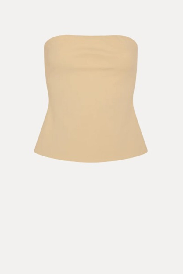 Alfie Bustier Top - Sand