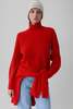Guest in Residence Cropped Rib Turtleneck Sweater - Thumbnail 1