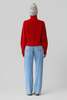 Guest in Residence Cropped Rib Turtleneck Sweater - Thumbnail 4