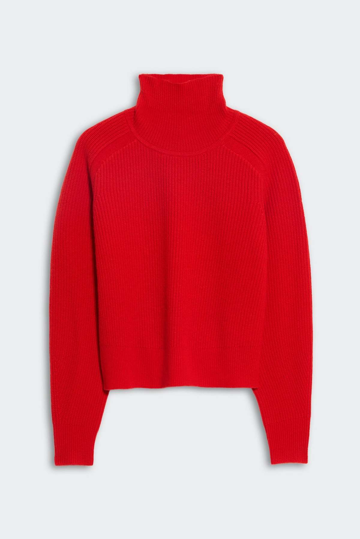 Guest in Residence Cropped Rib Turtleneck Sweater - Image 5 of 8