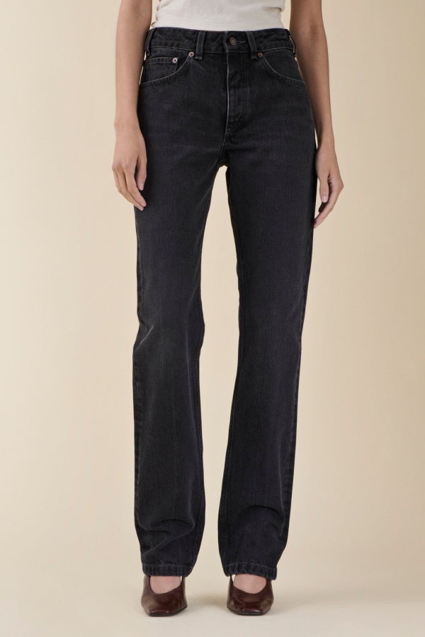 Jeanerica Sisla Mid Rise Straight Leg Jeans