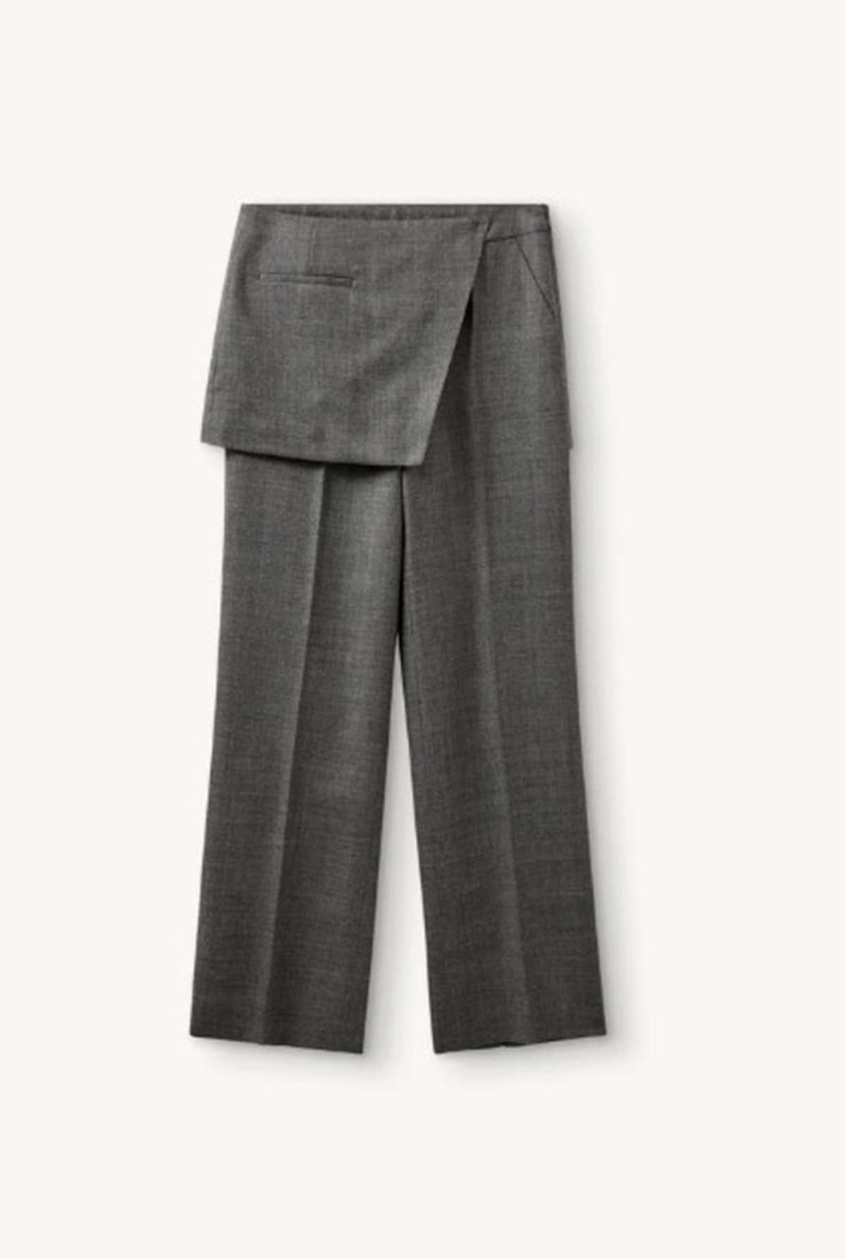 The Garment Pine Skirt Pants - Grey Melange - Image 2 of 4