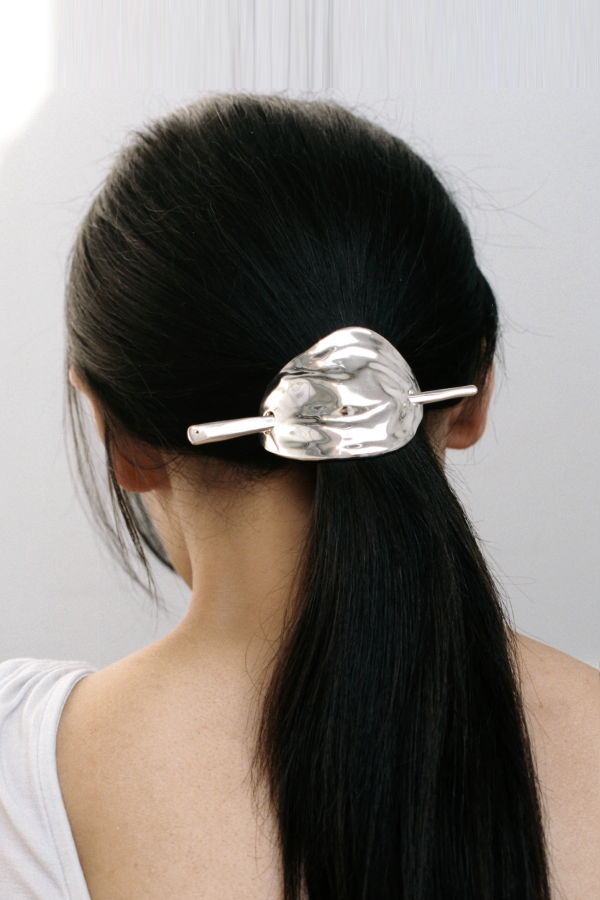 Wolf Circus Silver Bean French Pin Hair Pin