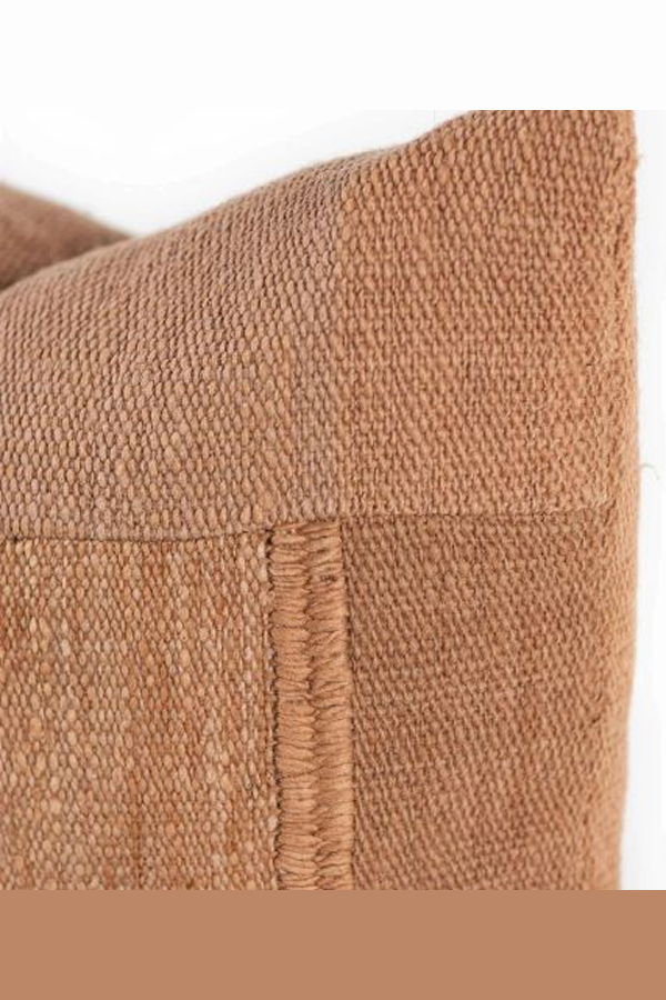 Treko Makun Patchwork Pillow Cover Elm Bark 26" x 26"