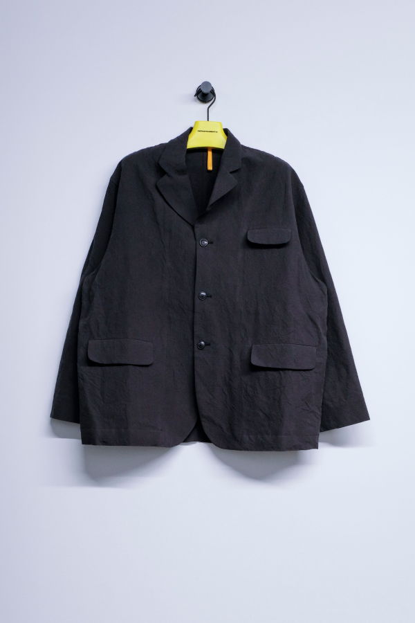 MAN-TLE R20Y4 Earth Linen Big Blazer