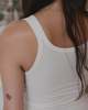 Baserange Heart Tank - Cream - Thumbnail 2