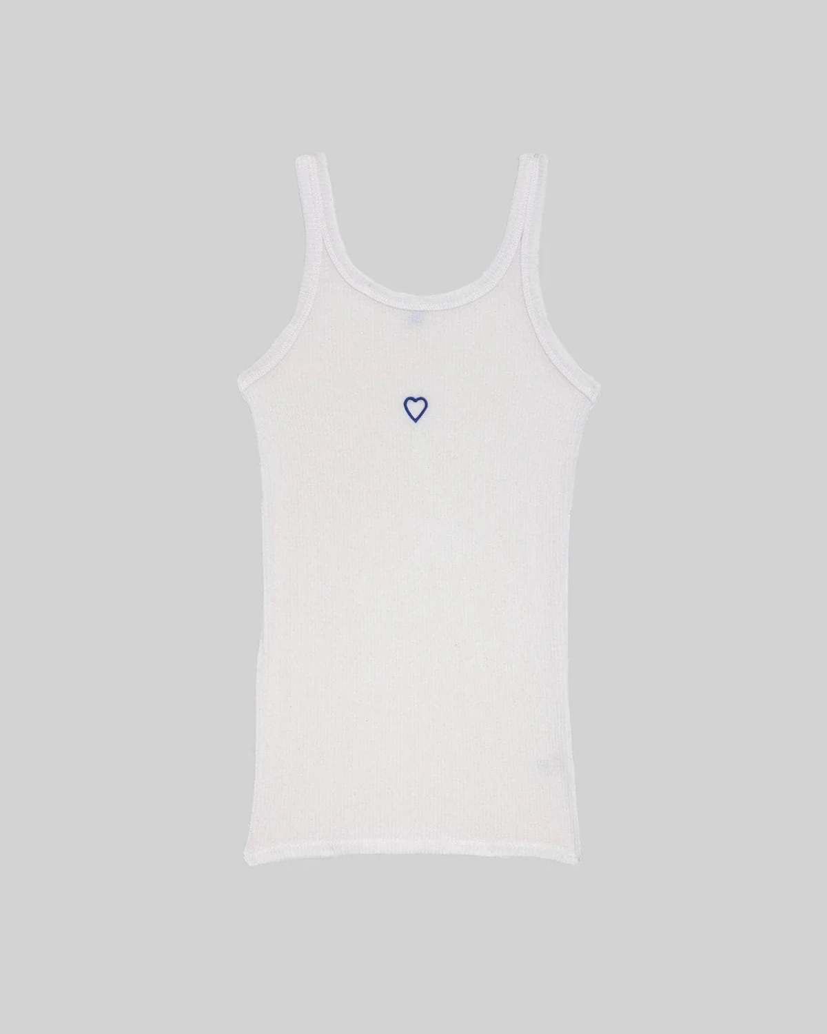 Baserange Heart Tank - Cream - Image 4 of 4