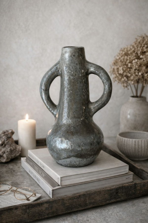 RAKU Handmade Raku Vase