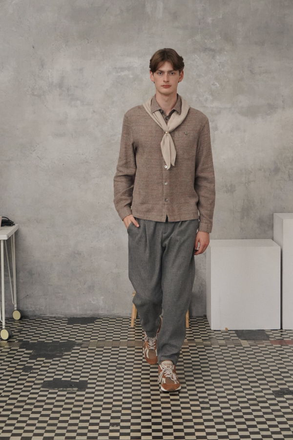 Delikatessen Architect Shirt - Rusty Brown