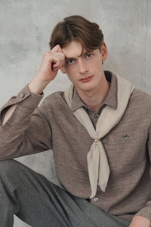 Delikatessen Architect Shirt - Rusty Brown