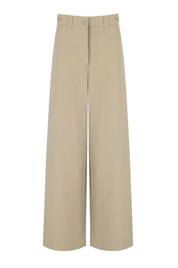 MAX MARA Straight Pants - Beige