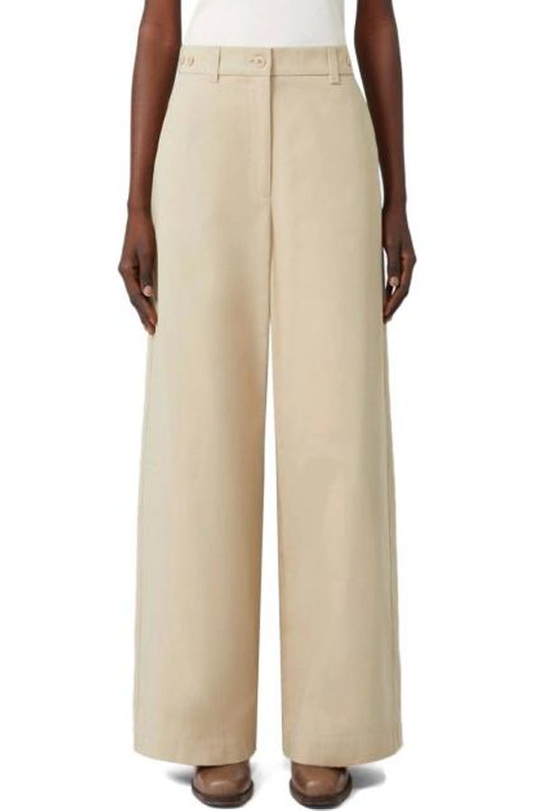 MAX MARA Straight Pants - Beige