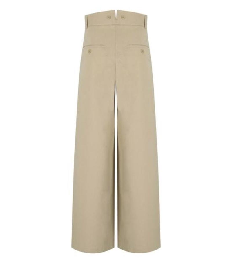 MAX MARA Straight Pants - Beige