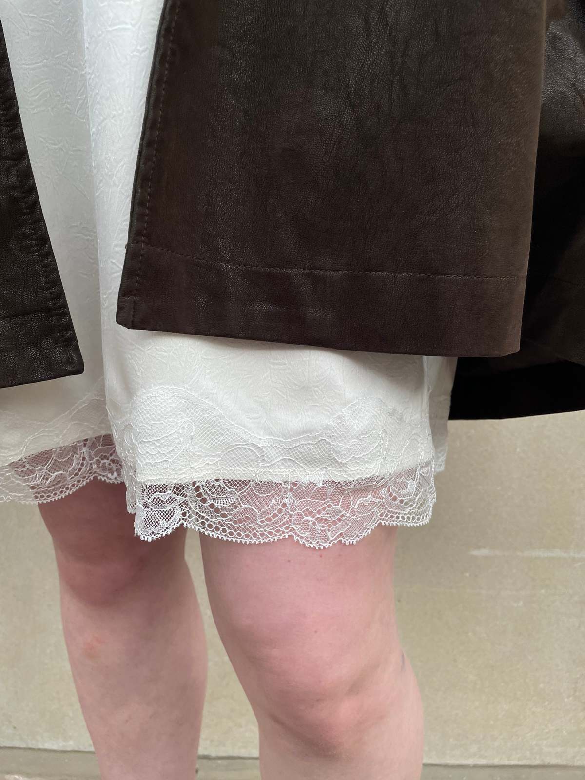 The NKC Store Cream Slip Dress - Cream - Image 5 of 6