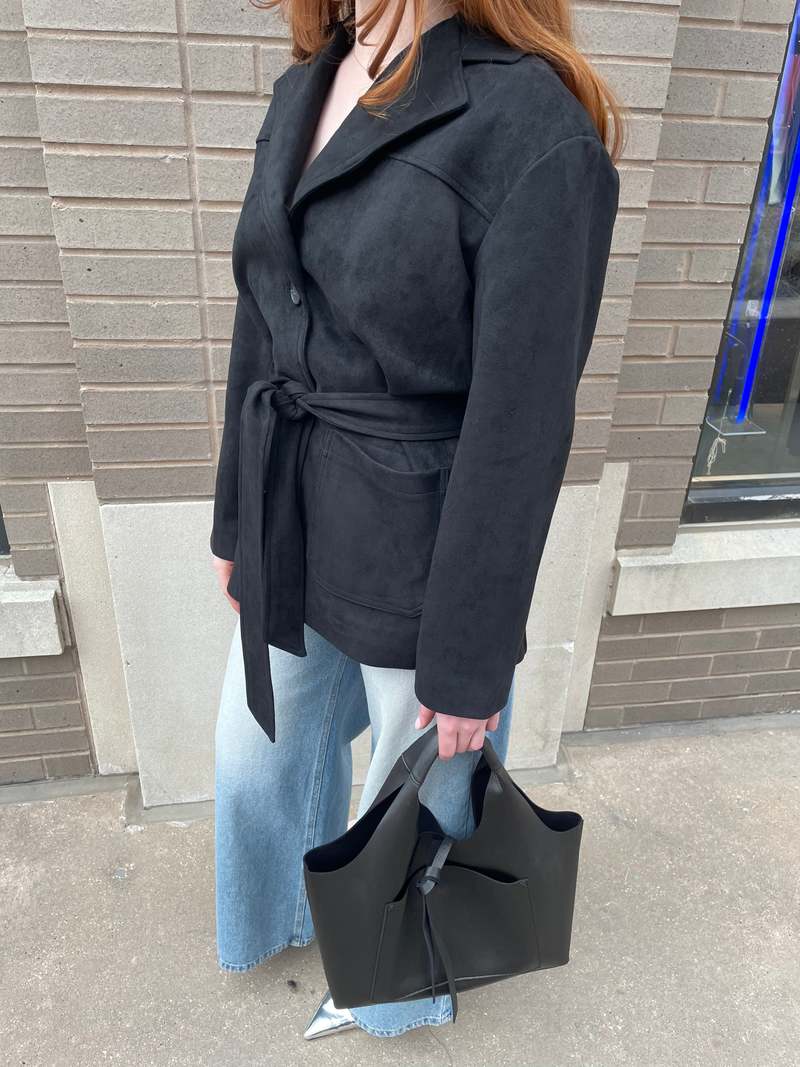 The NKC Store Kalli Suede Jacket