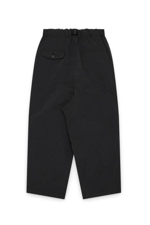 Comme des Garçons Black Cotton Twill Slightly Brushed Pants - Black