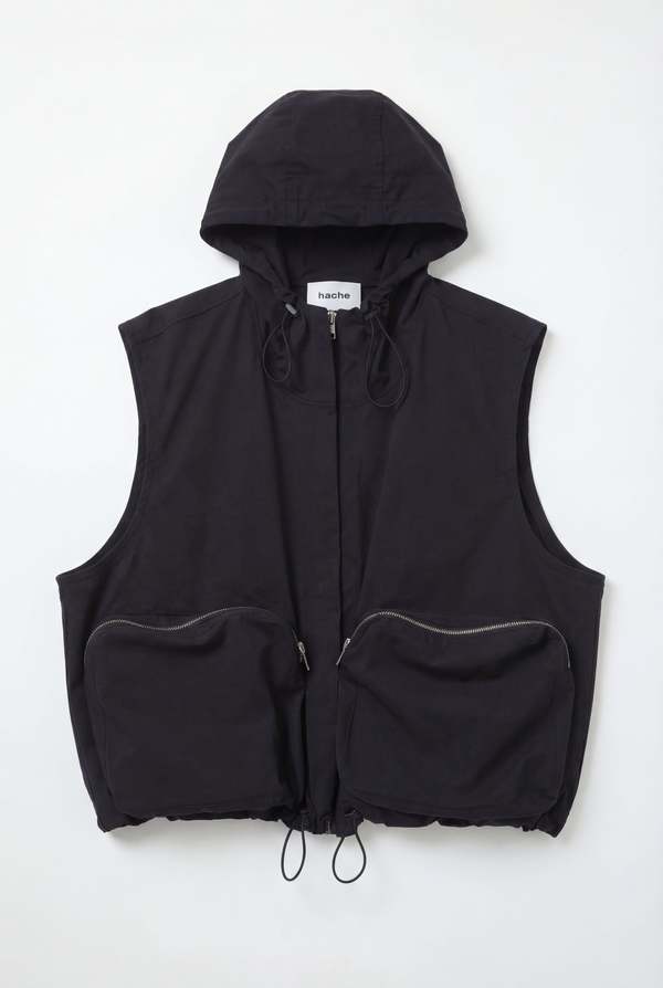 Hache Active Vest - Black Hache Active Vest - Black