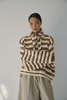 Bohème The Striped Knit Sweater - Thumbnail 2
