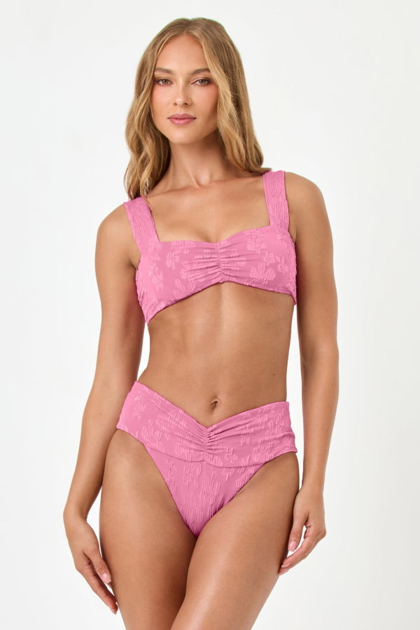 L*Space Marlee Bikini Top - Hottest Pink