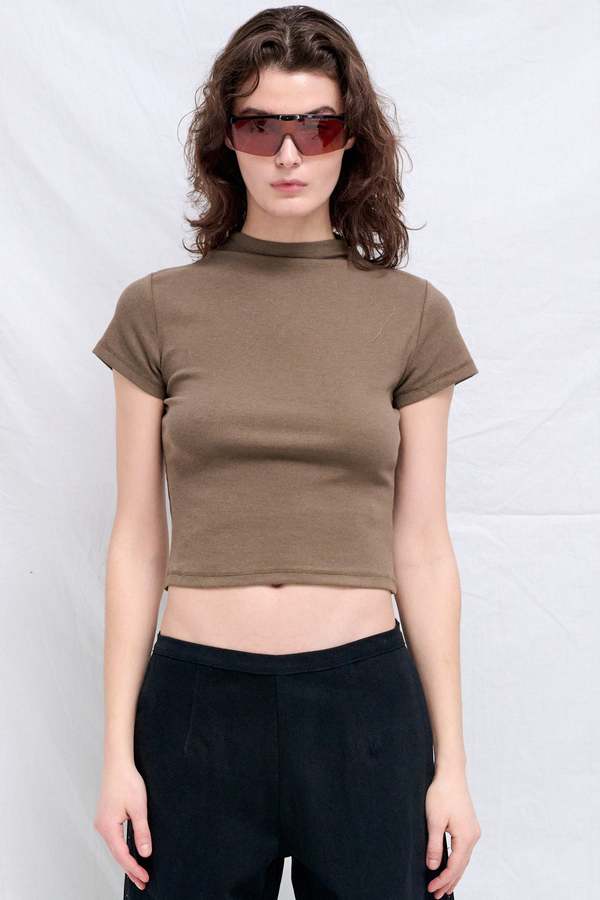 Assembly Slim Fit Mock Neck T-Shirt Assembly Slim Fit Mock Neck T-Shirt