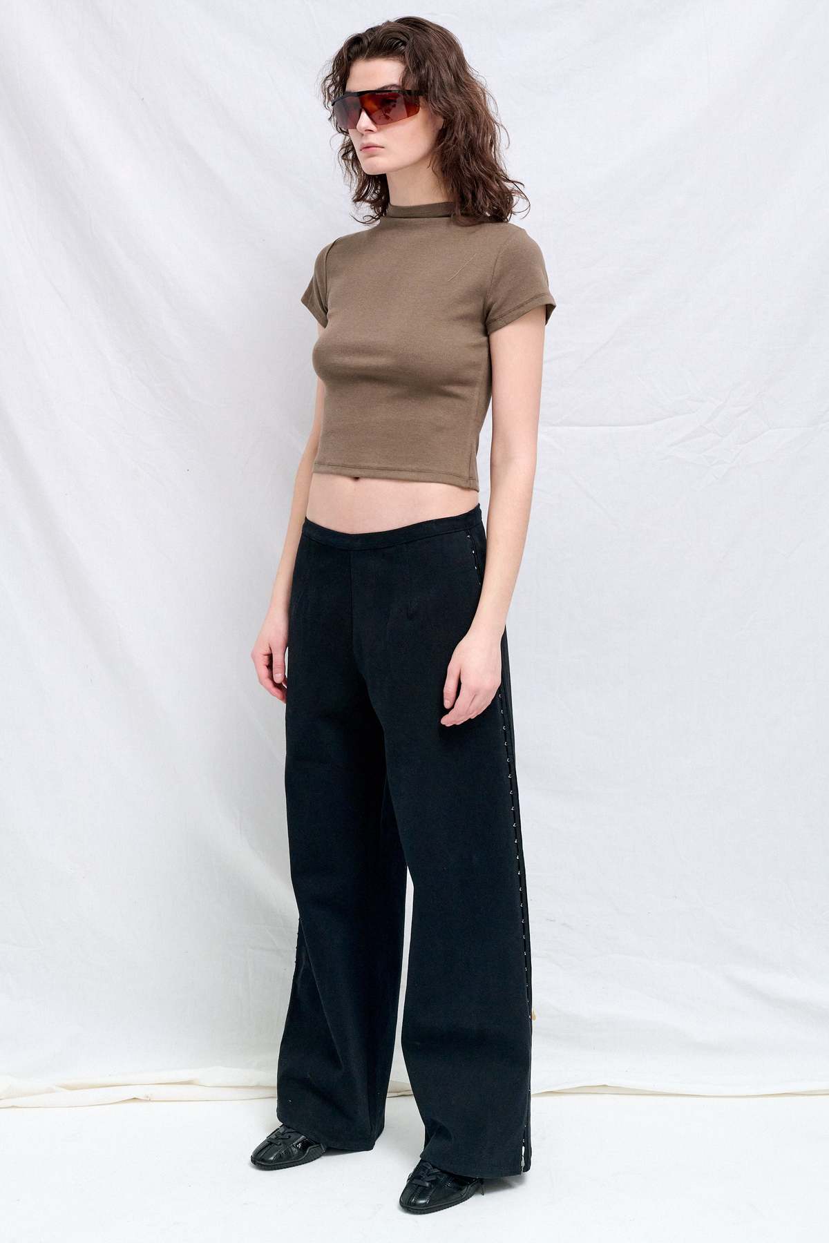 Assembly Slim Fit Mock Neck T-Shirt - Image 2 of 4