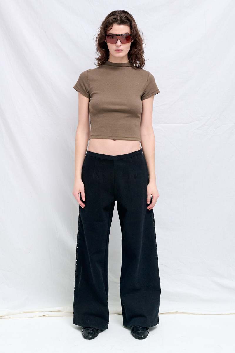 Assembly Slim Fit Mock Neck T-Shirt