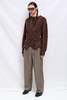 Dunst Khaki Lounge Wool Slacks - Khaki - Thumbnail 4
