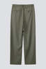 Dunst Khaki Lounge Wool Slacks - Khaki - Thumbnail 6
