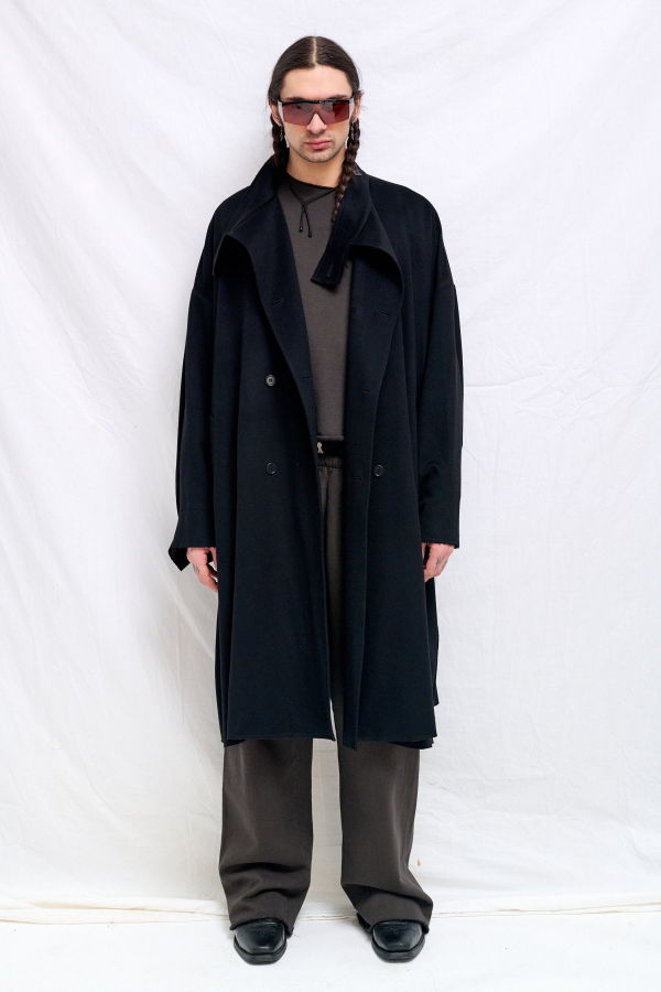 Gabriela Coll Garments No.65 Heavy Wool Oversized Coat