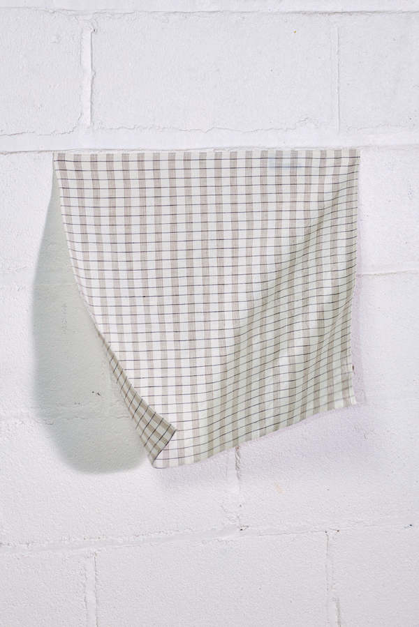 Maria Stanley SCARF - bone plaid