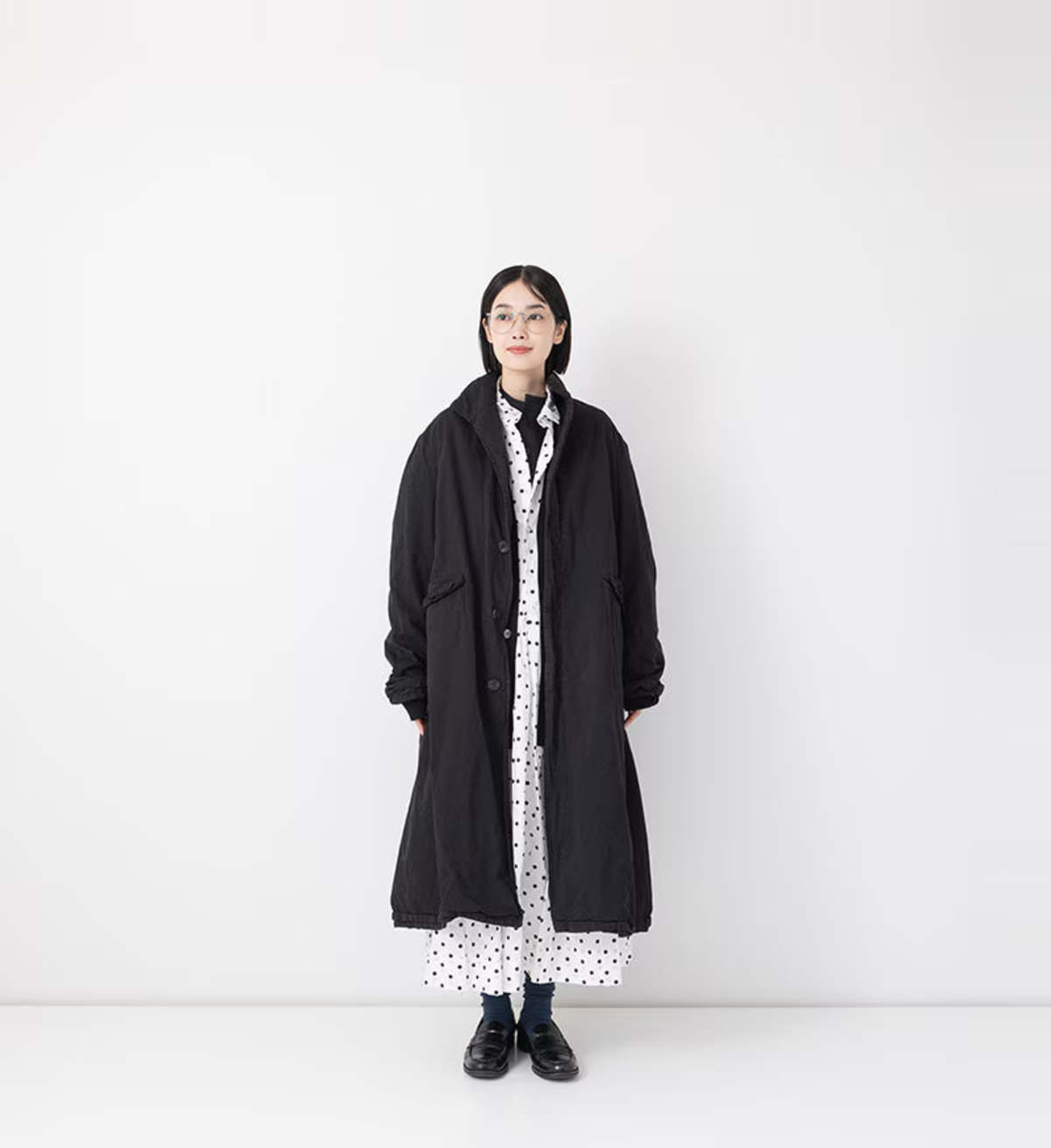 Veritecoeur Garment Dye Long Coat - Image 1 of 2