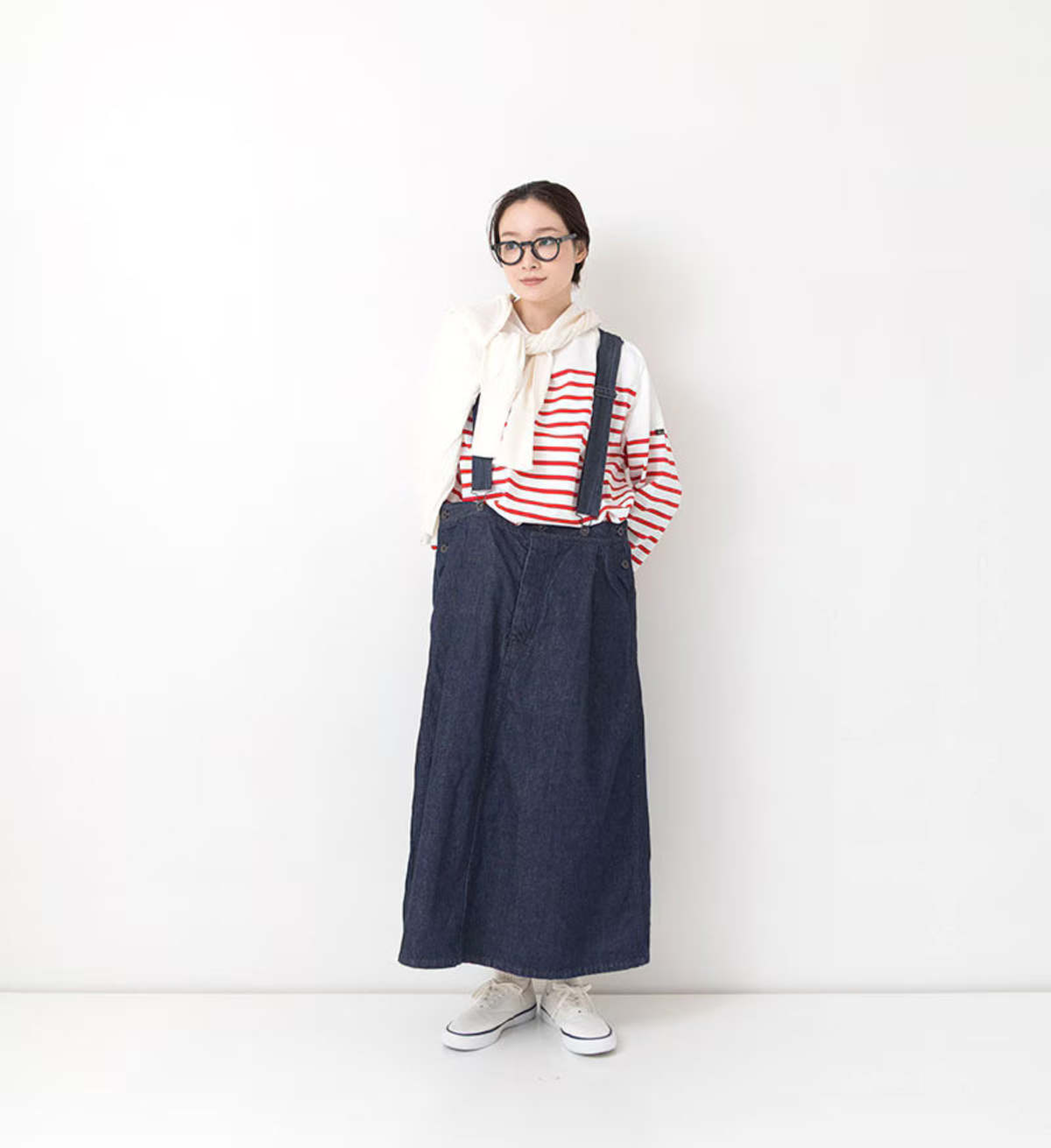 Veritecoeur ST-187 Denim JP Skirt - Image 3 of 4