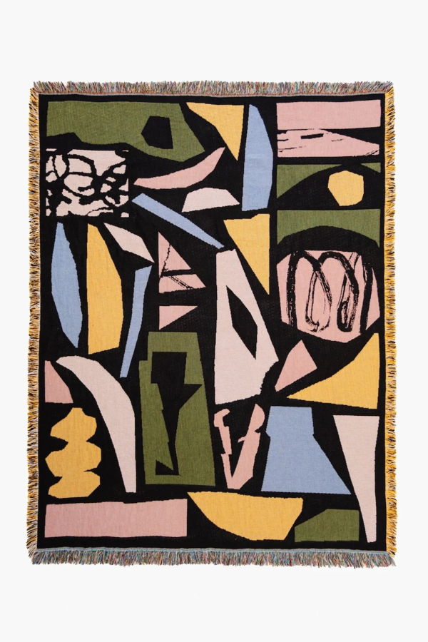 Slowdown Studio Maribou Throw Blanket