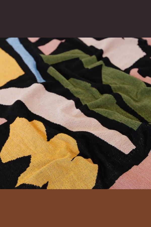 Slowdown Studio Maribou Throw Blanket