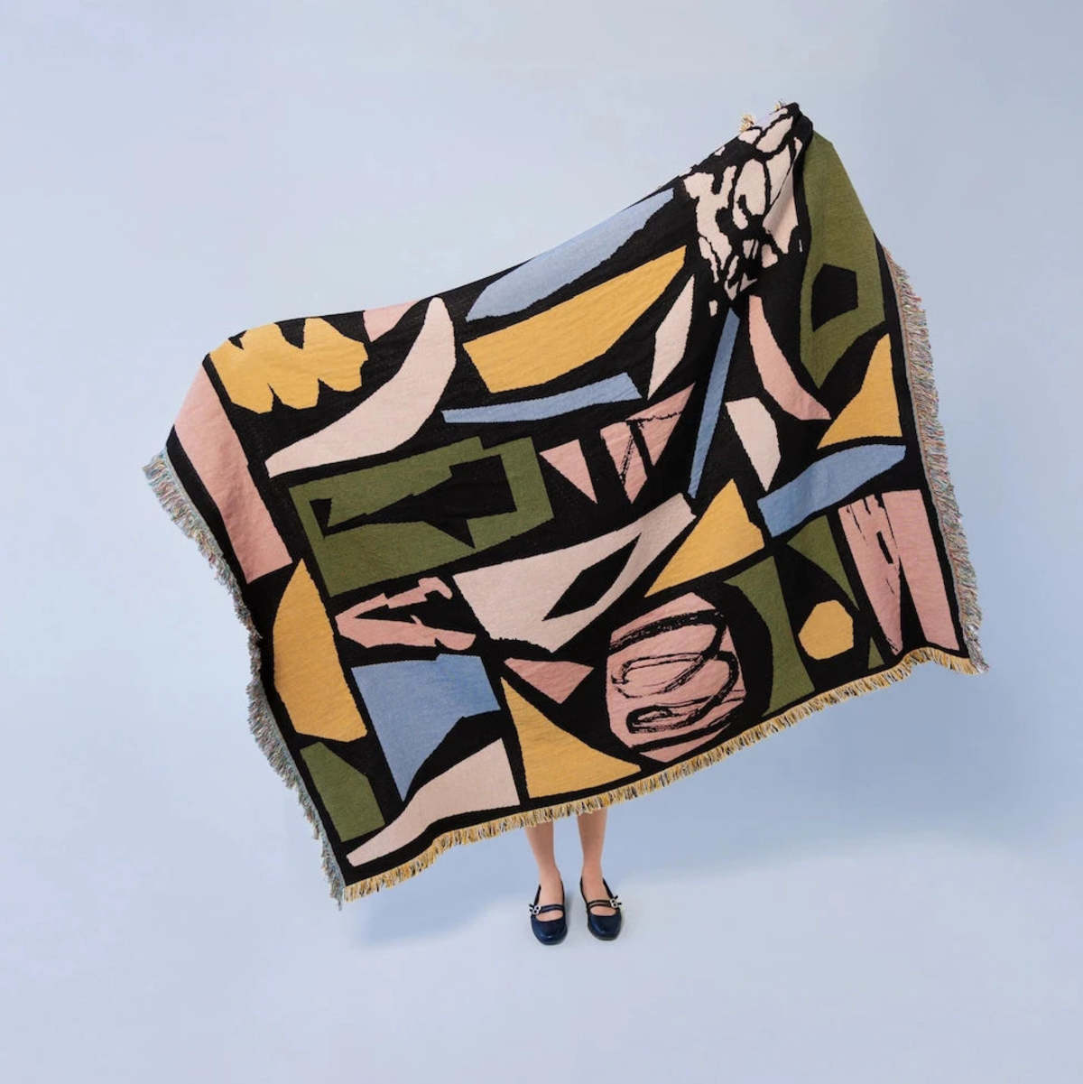 Slowdown Studio Maribou Throw Blanket - Image 7 of 9