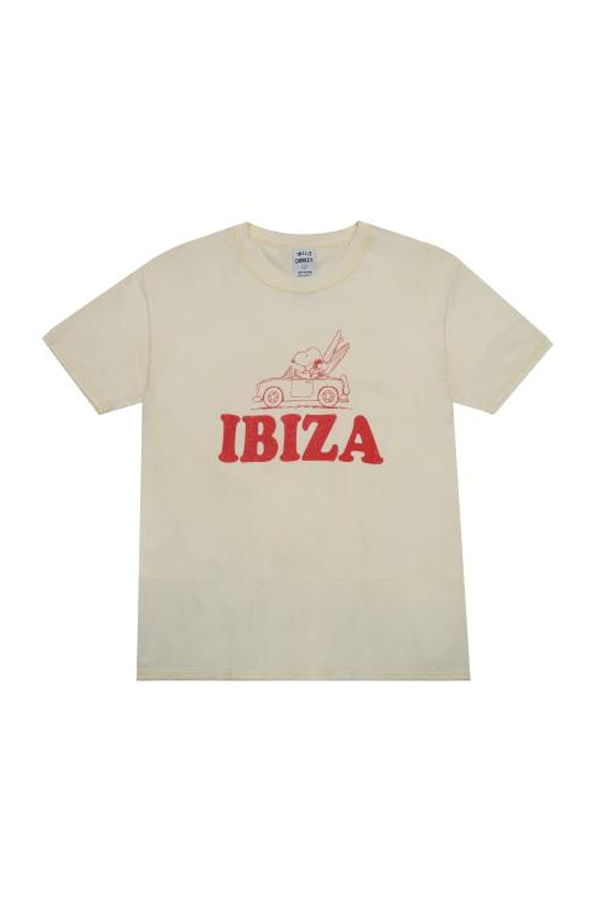 WILD DONKEY Ibiza T-Shirt - Light Dyed Yellow
