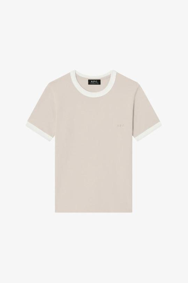 A.P.C. COHBQF26550AAE Top - Putty
